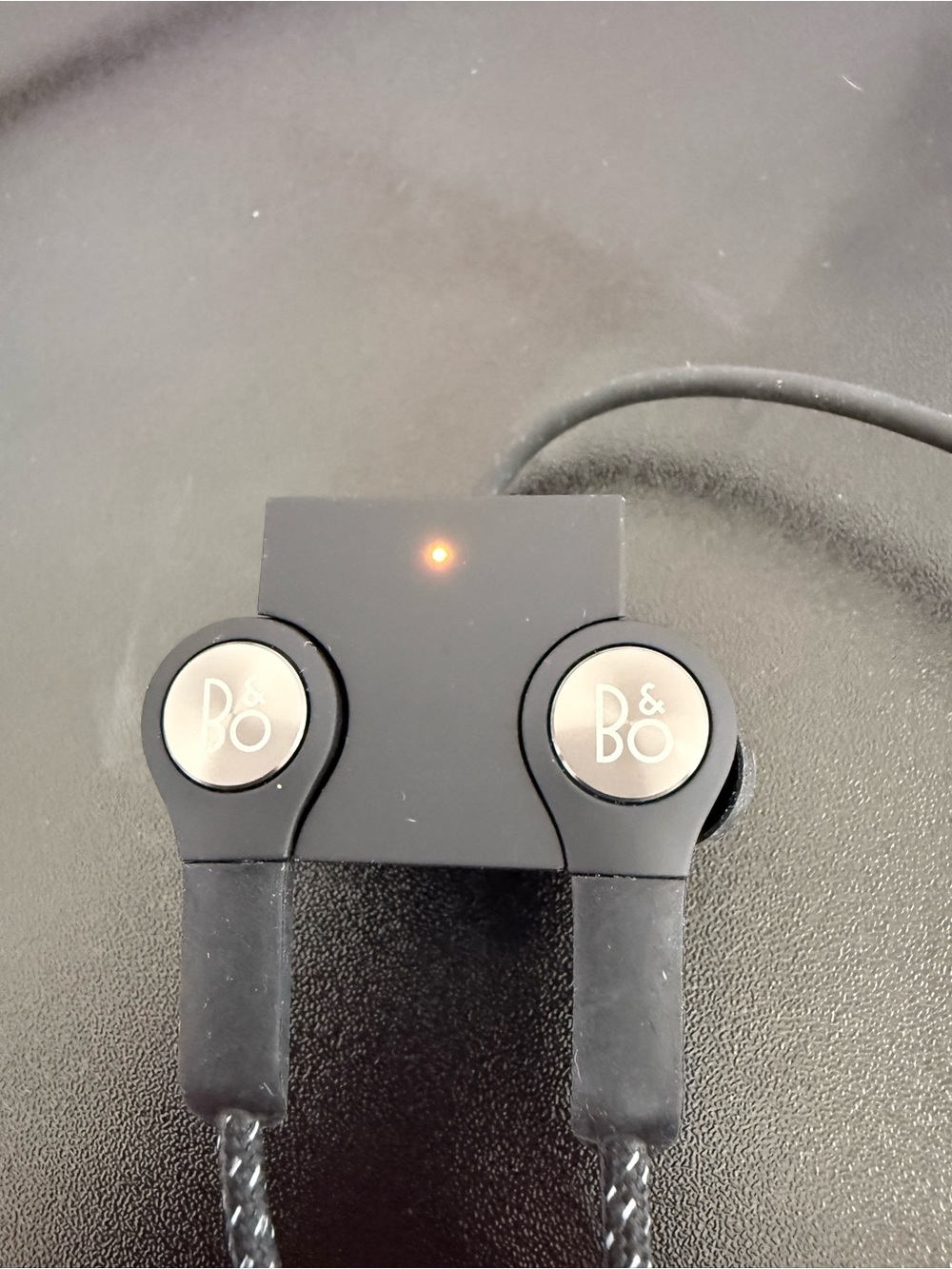 Bang & Olufsen B&O Beoplay H5 wireless earphones.